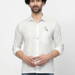 Lela White Regular Fit Shirt-image-17