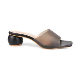 JM Looks Open Toe Block Heels image 4