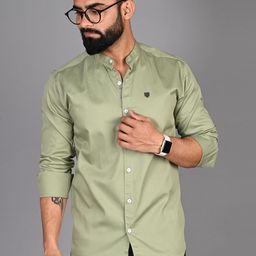 FUBAR Mandarin Collar Cotton Casual Shirt-picture-45