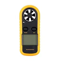 WKM Black and Yellow Plastic Digital Display Anemometer KT53-picture-38