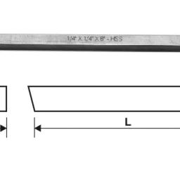 MIRANDA TOOLS S100 Square Bevelled Toolbit Blank (Size 16 x 200 mm)-image-21