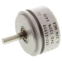 Vishay Servo Mount Rotary Potentiometer 1 W Power 5 kΩ Resistance Turret Terminal, 157S502MX (Pack of 10 Pcs)-picture-7