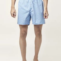Ajile by Pantaloons Blue Cotton Regular Fit Printed Boxers-picture-14