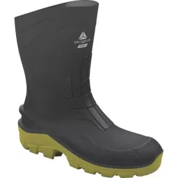 Delta Plus Black Yellow Steel Toe Capped Unisex Safety Boot UK 8.5 EU 42, AETECS5GR42-picture-7