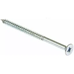 RS PRO Pozidriv Countersunk Steel Wood Screw Bright Zinc Plated, Clear Passivated, No. 10 Thread, 3in Length (Pack of 100)-image-46