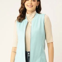 BRINNS Turquoise Color-Block Tailored Jacket-picture-37