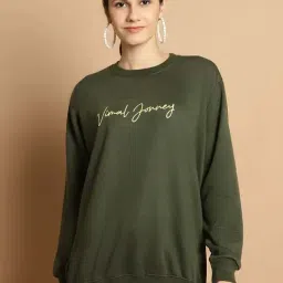 Vimal Jonney Olive Printed Pullover-picture-37
