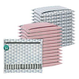 Kuber Industries Grey Set of 6 Regular Drawer Organiser Organisers-13