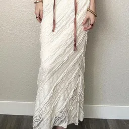 LULU & SKY A-Line Side Slit Maxi Skirt-image-51