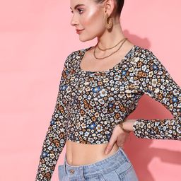 STREET 9 Multi-Coloured Floral Top-49