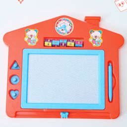 House Shaped Doodle Board - Red-22