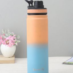 Servewell Thunder Pro Vacuum Stainless Bottle Orange & Blue - 725 ml-image-41