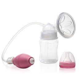 SKB Manual Breast Pump With Bottle - Multicolor-image-84