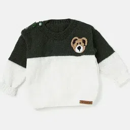 The Original Knit Unisex Kids Colourblocked Pullover-image-40