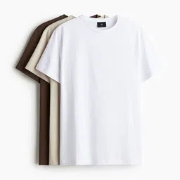 H&M 3-Pack Slim Fit T-Shirts-image-62