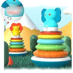 BitFeex Baby Stacking Ring Multicolour - Assorted Shape image 5