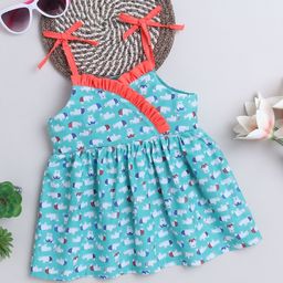 MANY FROCKS & Polka Dot Print Fit & Flare Dress-image-55