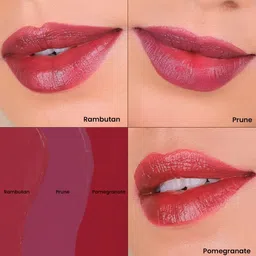 LAMIOR Set of 3 Long-Lasting Juicy Glossy Finish Lipstick - 6 ml Each - Spicy Autumn image 5