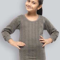 INFERNO Girls Striped Combed Cotton Thermal Tops-picture-21