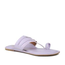 Inc.5 Women's Purple Toe Ring Sandals-image-14
