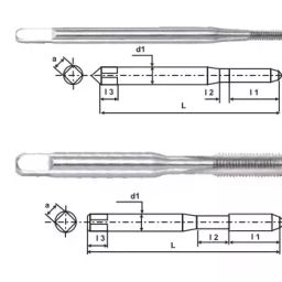 MIRANDA TOOLS Straight Flute Hand Tap (Size 20 x 1.5 mm), 201503A-image-25