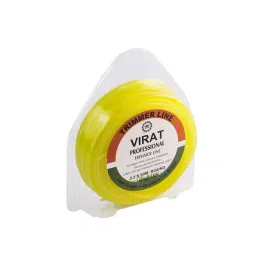 Virat TLYR3350 Professional Trimmer Line for Brush Cutter 3.3 mm x 50 metres Yellow (Round Profile)-image-45