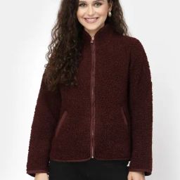 Juelle Wine Front-Open Sweatshirt-image-12
