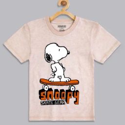 Kidsville Beige Printed T-Shirt-picture-38