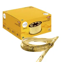 Wipro Garnet 50 m Plastic 2700K IP65 Water Proof LED Strip Light 60 LEDs/m Warm White, DL12827-13