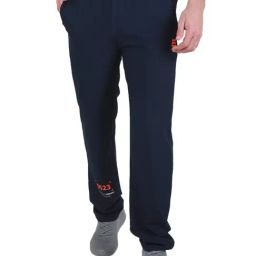 Rock.it Navy Regular Fit Printed Sports Trackpants-image-15