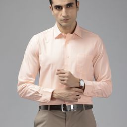Blackberrys Self-Design Pure Cotton Slim Fit Formal Shirt-image-68