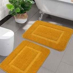 Saral Home 2-Pcs 1450 GSM Microfiber Bath Rugs-image-99