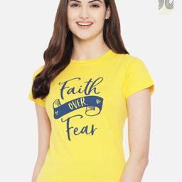 Dreambe Women Typography Printed T-shirt-picture-41