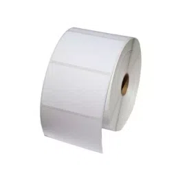 AVIR 100x70 mm Self Adhesive Rectangular Shape White Barcode Chromo Paper Label Sticker, SS8 (Pack of 10)-25