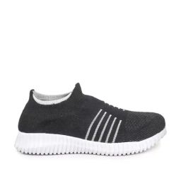 Columbus Men's Black Walking Shoes-image-70