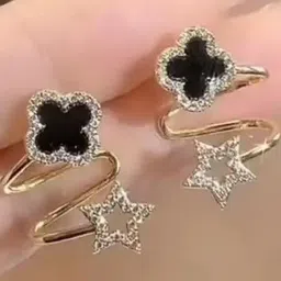 ONUYX Floral Studs Earrings-9