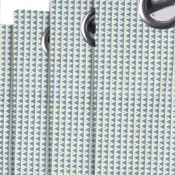 RRC Grey & White Set of 2 Geometric Window image 3