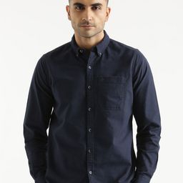 WROGN Custom Opaque Cotton Casual Shirt-image-9