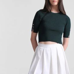 Only White Mini Skirt-image-14