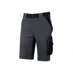 UPower FUTURE Asphalt Grey Green 14% Spandex 86% Nylon Work Shorts, WFU196RL-XL-image-57