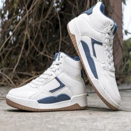 Red Tape Men's White Ankle High Sneakers-image-61