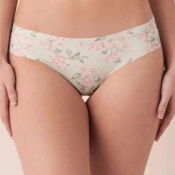 La Vie En Rose Green Floral Print Panty-image-53