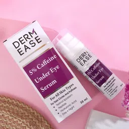 DERMEASE 5% Caffiene Under Eye Serum For Dark Circles & Puffiness - 30 ml-30