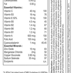 ATOROZ A TO Z Multivitamin - 15 Tablets (Pack of 3) 45 Tablets for Immunity & Energy | Multivitamin Men and Women with Zinc, Multimineral image 3