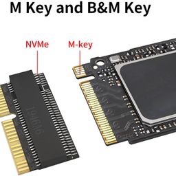 Etzin M.2 NVME Enclosure SSD Convert Adapter Compatible with MacBook Air Pro 2013 2014 2015 2016 2017 NVME AHCI SSD Upgraded Kit for A1465 A1466 A1398 A1502(EPL-401HS-01) image 5