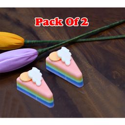 THE LITTLE LOOKERS Handmade Pastry Themed Organic Soap Pack of 2 - 100 gm-image-48