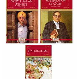 Best of Indian Independence - Why I am an Atheist Annihilation of Caste and Nationalism -  Set of 3 Books - Bhagat Singh BR AmbedkarRabindranath Tagore - English-4