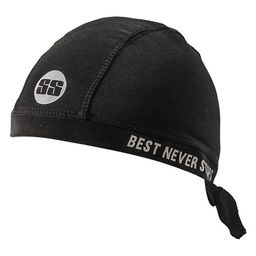 SS Cricket Helmet Skull Knot Cap - Black-12