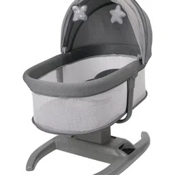 Mastela Swing H Multi-Motion BabyCradel Dark Grey Birth to 36M-picture-6