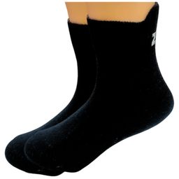Zikku Cotton Solid Socks - Black-image-56